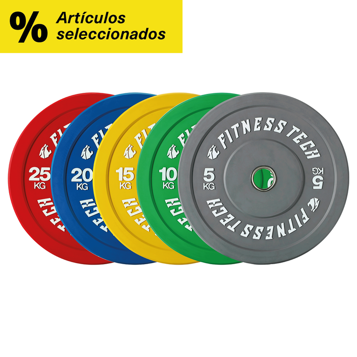 Disco Bumper Plate Alta Resistencia