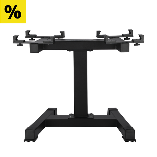 Soporte mancuernas ajustables | Fitness Tech