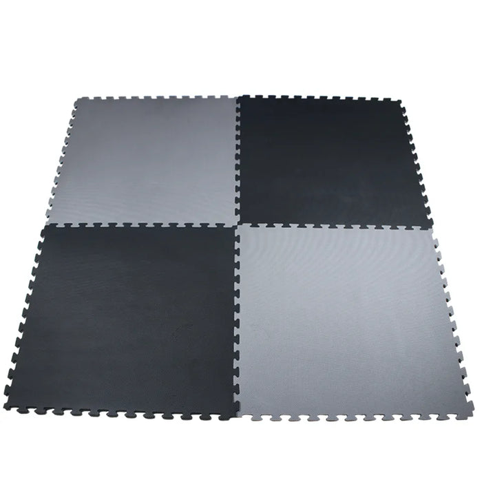 Tatami Professional Puzzle 100x100x2 cm Schwarz und Grau